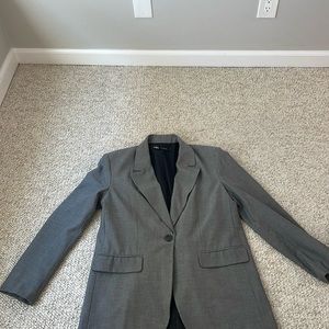 ZARA— grey blazer